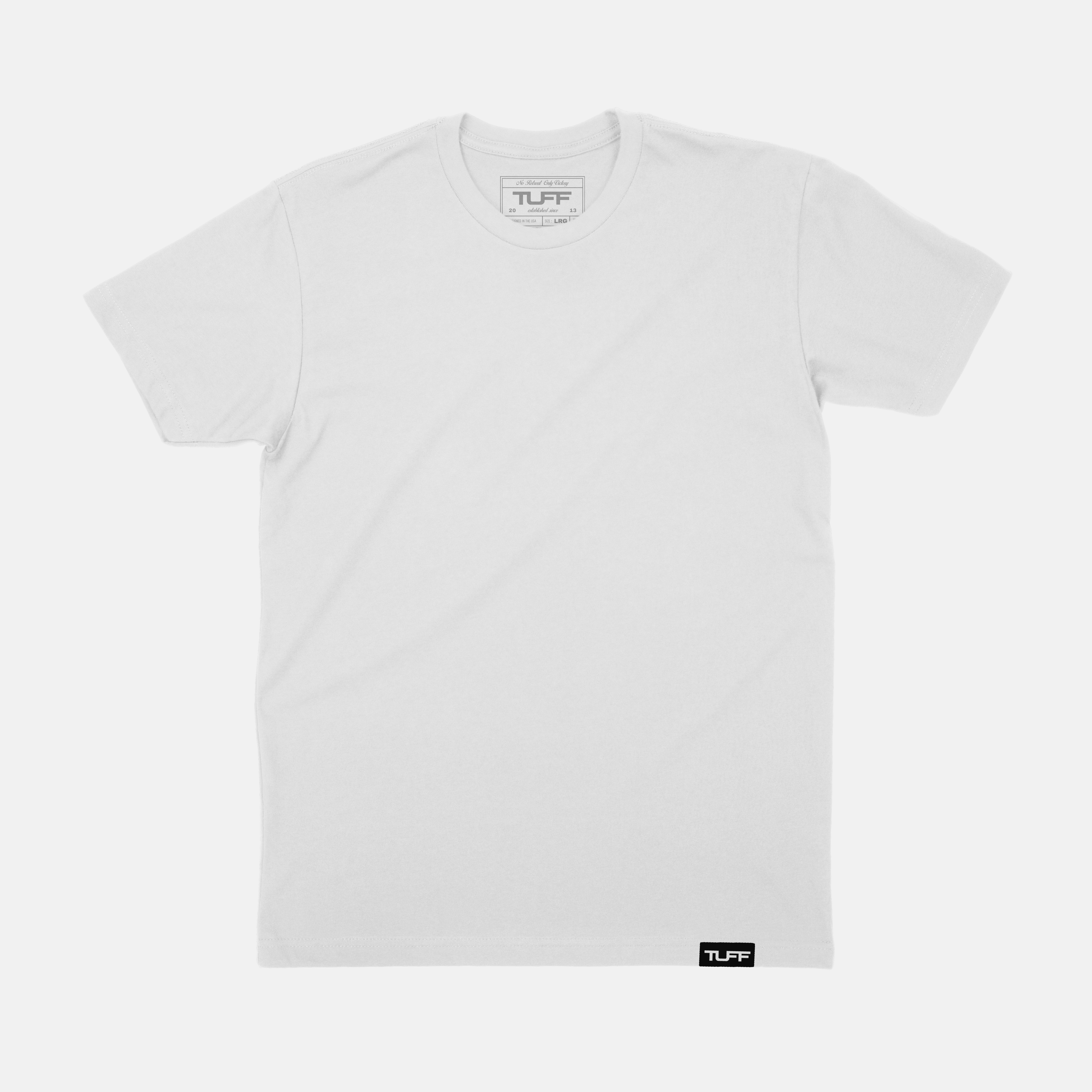 TUFF Basic Tee S / White TUFF