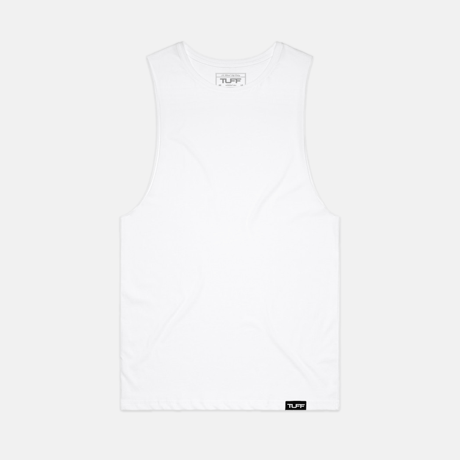 TUFF Basic Yard Tank Top White / XS TUFF