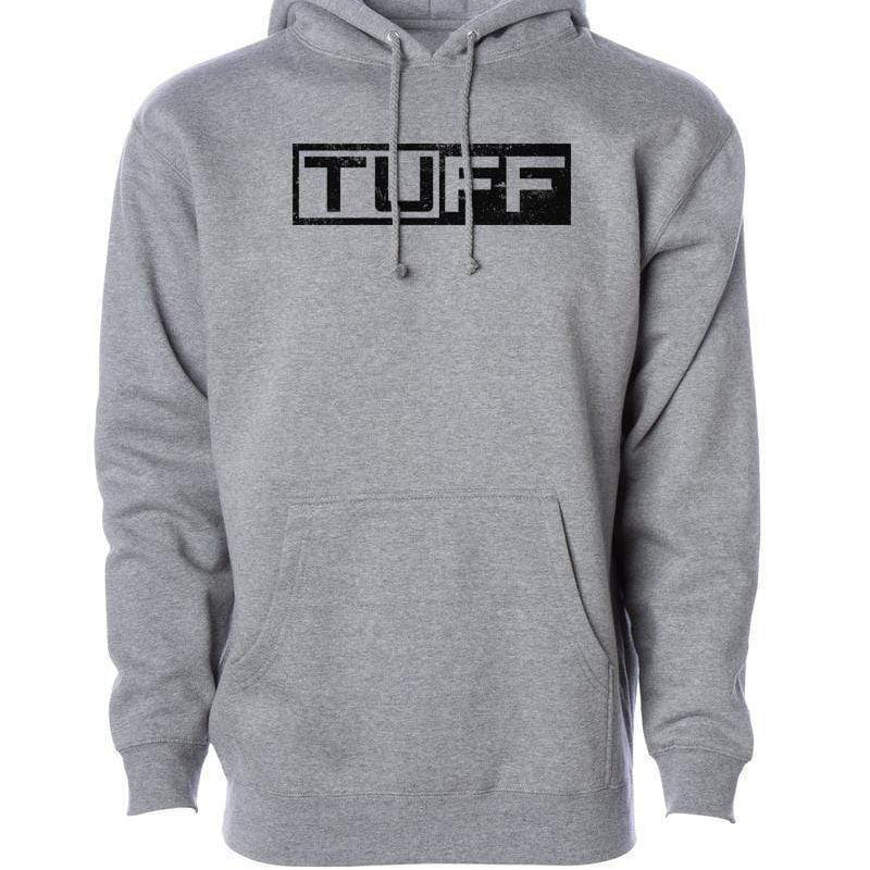 TUFF Block Hooded Sweatshirt XS / Gray TuffWraps.com