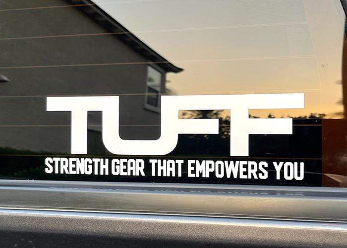 TUFF Car Decal - 10&quot; x 3&quot; TuffWraps.com