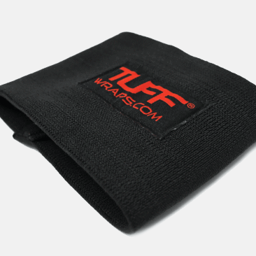 TUFF CUFF 4" STIFF Compression Support - Black Out TuffWraps.com