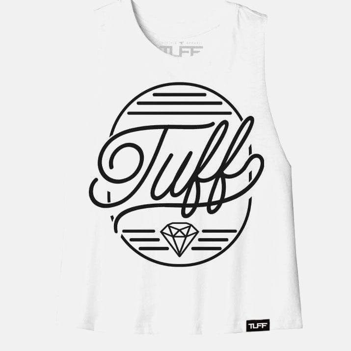TUFF Diamond Racerback Crop Top TuffWraps.com