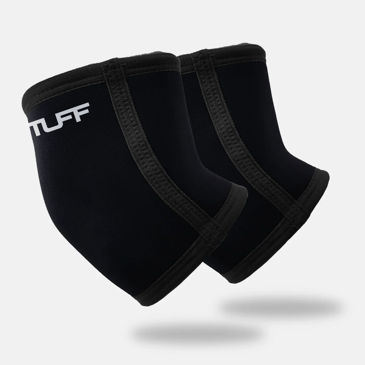 TUFF Elbow Sleeves 5mm - All Black TuffWraps.com