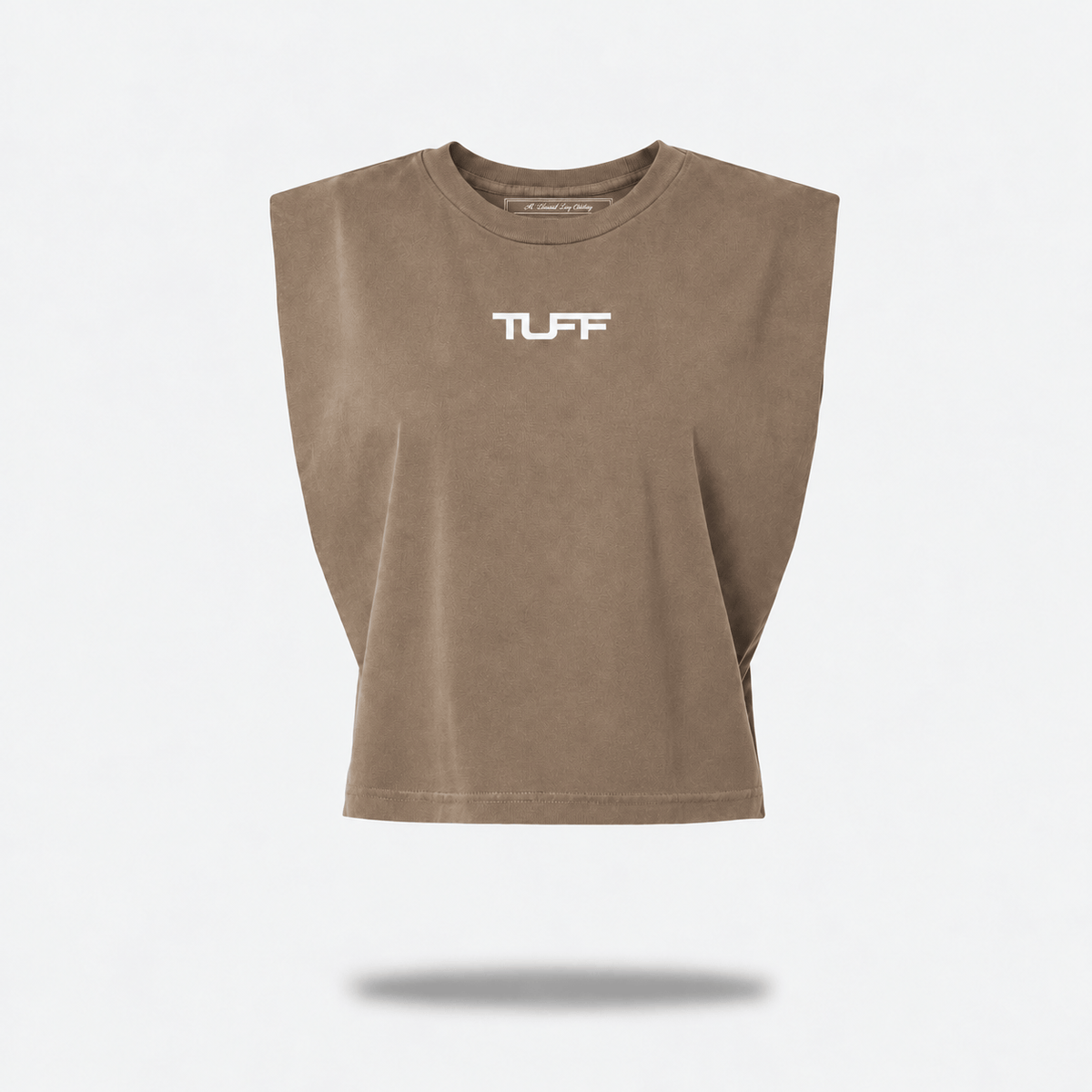 TUFF Essentials Muscle Tank - Vintage Wash S / Brown TuffWraps.com