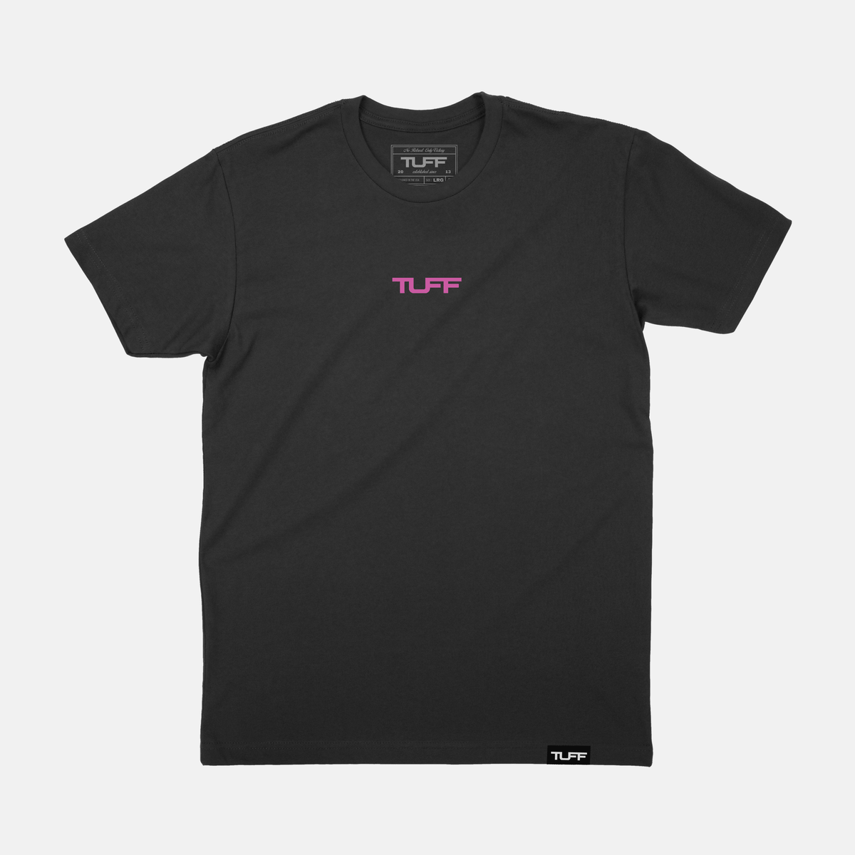 TUFF Essentials Tee – Breast Cancer Awareness Pink Logo Shirt