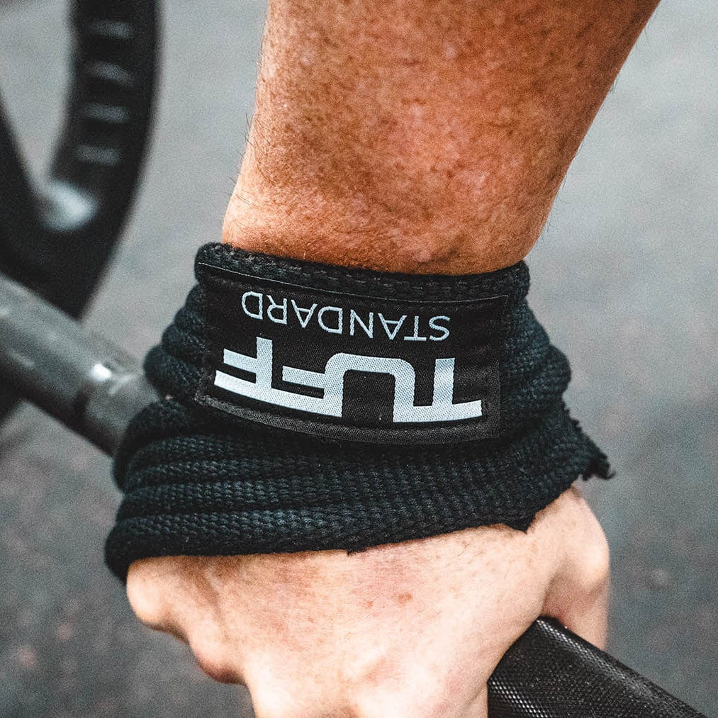 TUFF Figure 8 Lifting Straps | Heavy Duty Weightlifting Straps TuffWraps.com