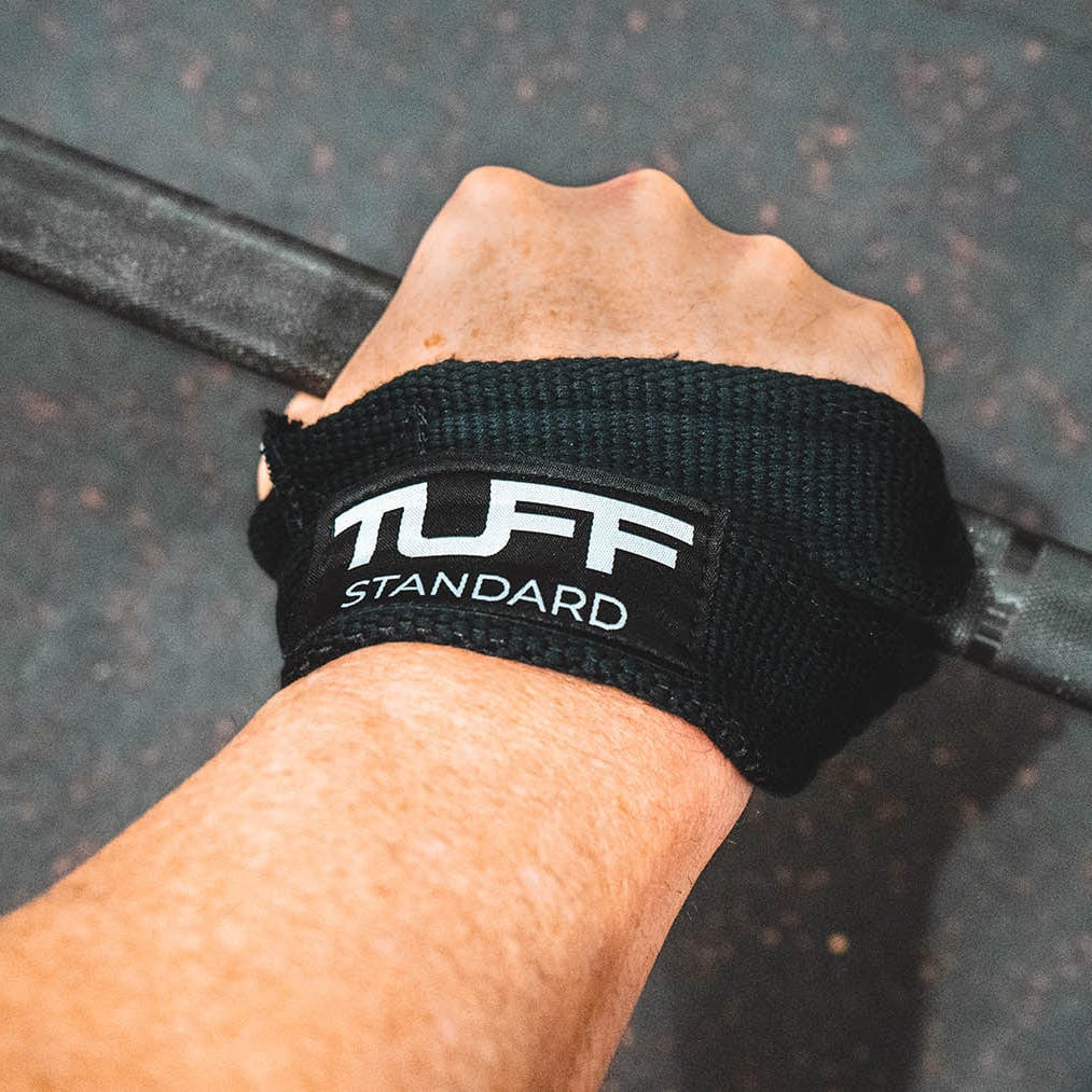 TUFF Figure 8 Lifting Straps | Heavy Duty Weightlifting Straps TuffWraps.com