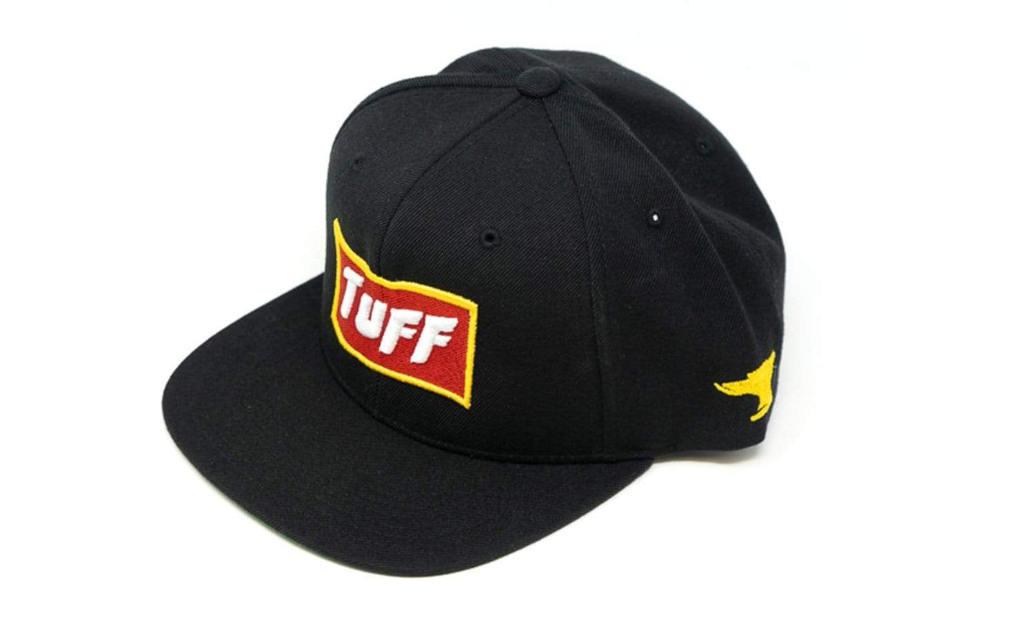 TUFF High Octane Yellow/Red Snapback Hat TuffWraps.com