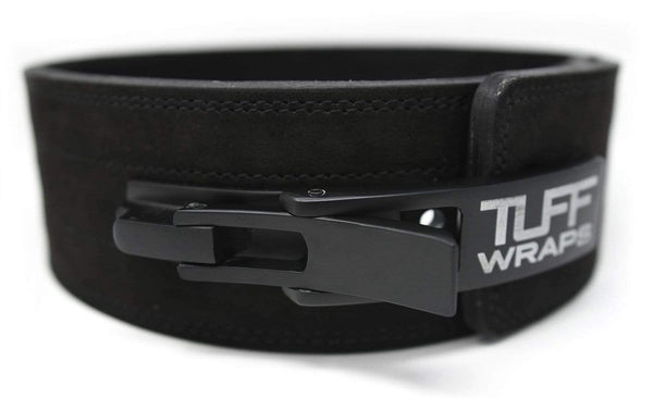 TUFF Lever Weightlifting Belt, Premium Leather