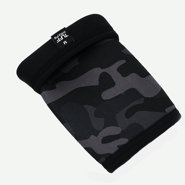 TUFF Power Elbow Sleeves 7mm (Black Camo) TuffWraps.com