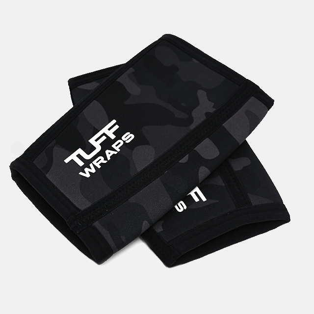 TUFF Power Elbow Sleeves 7mm (Black Camo) TuffWraps.com