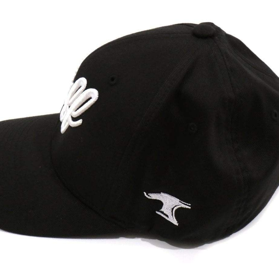 TUFF Script Black Flexfit Hat TuffWraps.com