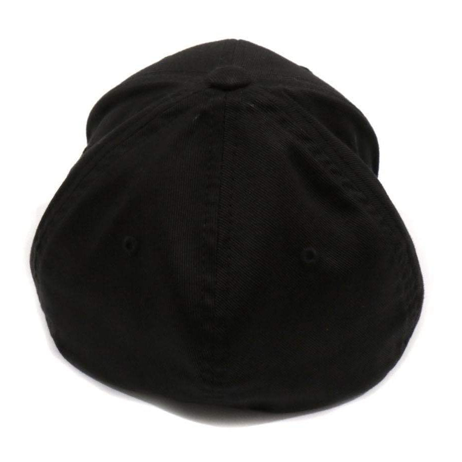 TUFF Script Black Flexfit Hat TuffWraps.com