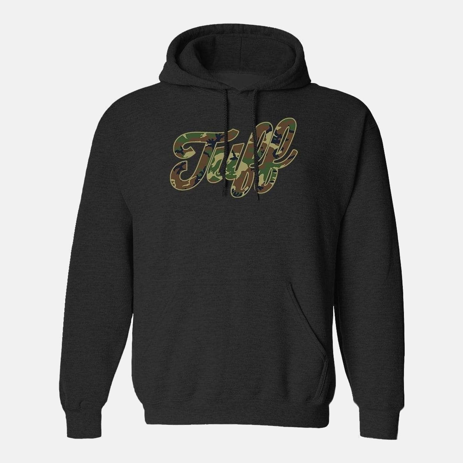 TUFF Script Camo Hooded Sweatshirt TuffWraps.com