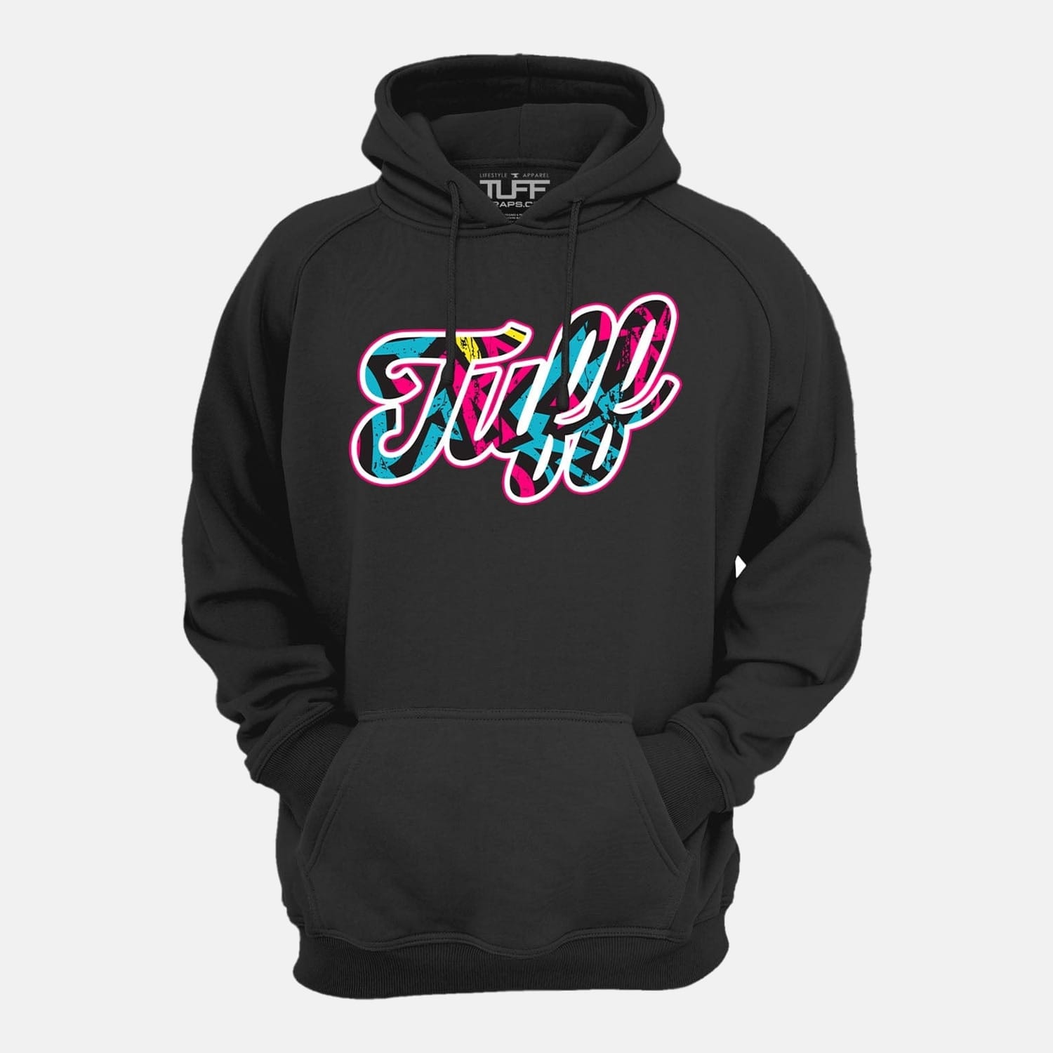 TUFF Script Graffiti Hooded Sweatshirt TuffWraps.com