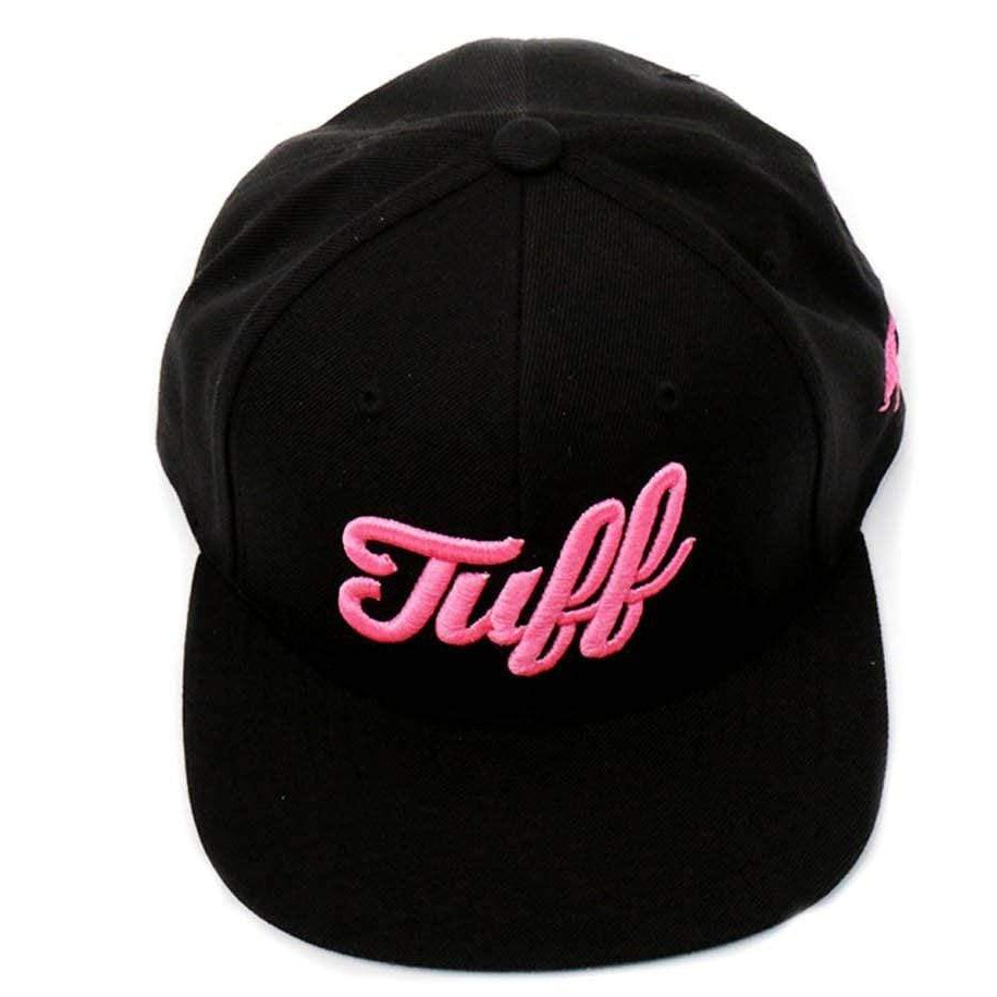 TUFF Script Pink Snapback Hat TuffWraps.com