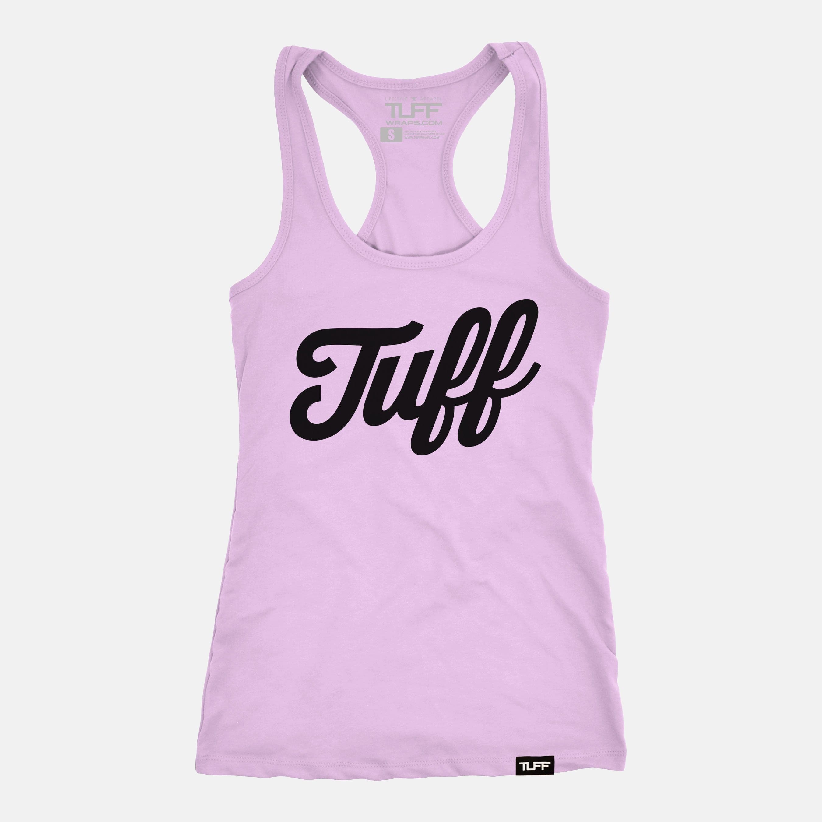TUFF Script Racerback Tank Lavender / XS TuffWraps.com