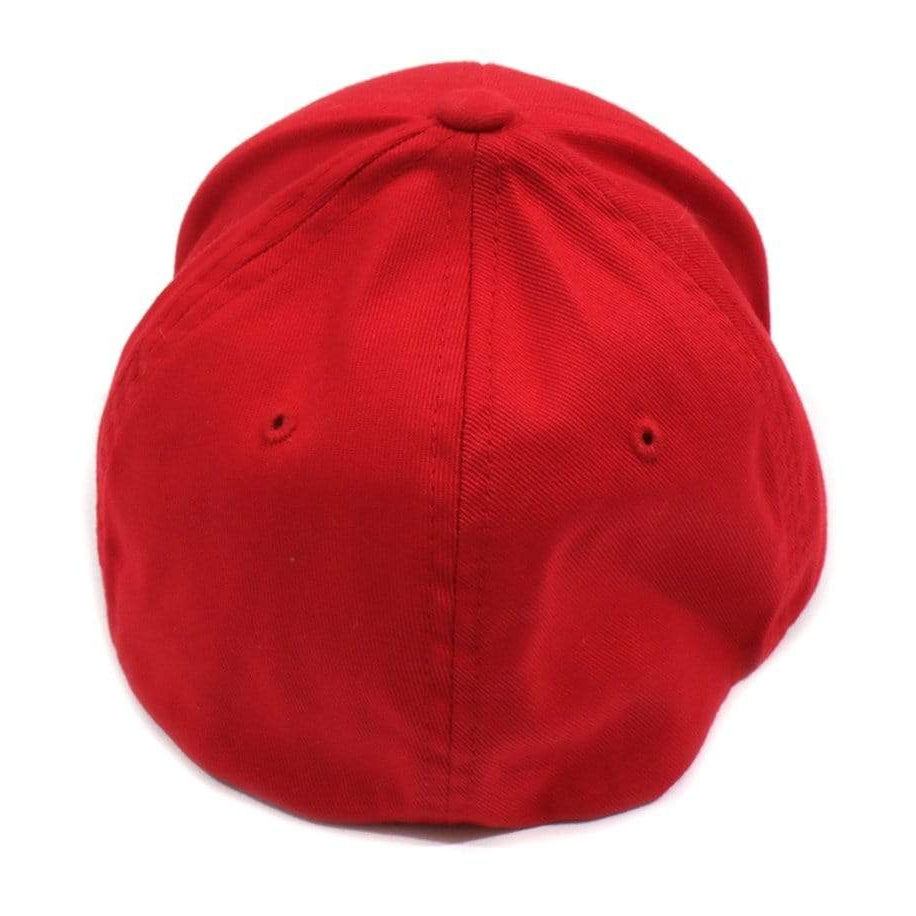 TUFF Script Red Flexfit Hat TuffWraps.com