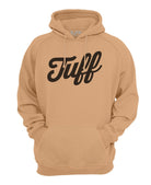 TUFF Script Sandstone Hooded Sweatshirt S / Sandstone TuffWraps.com