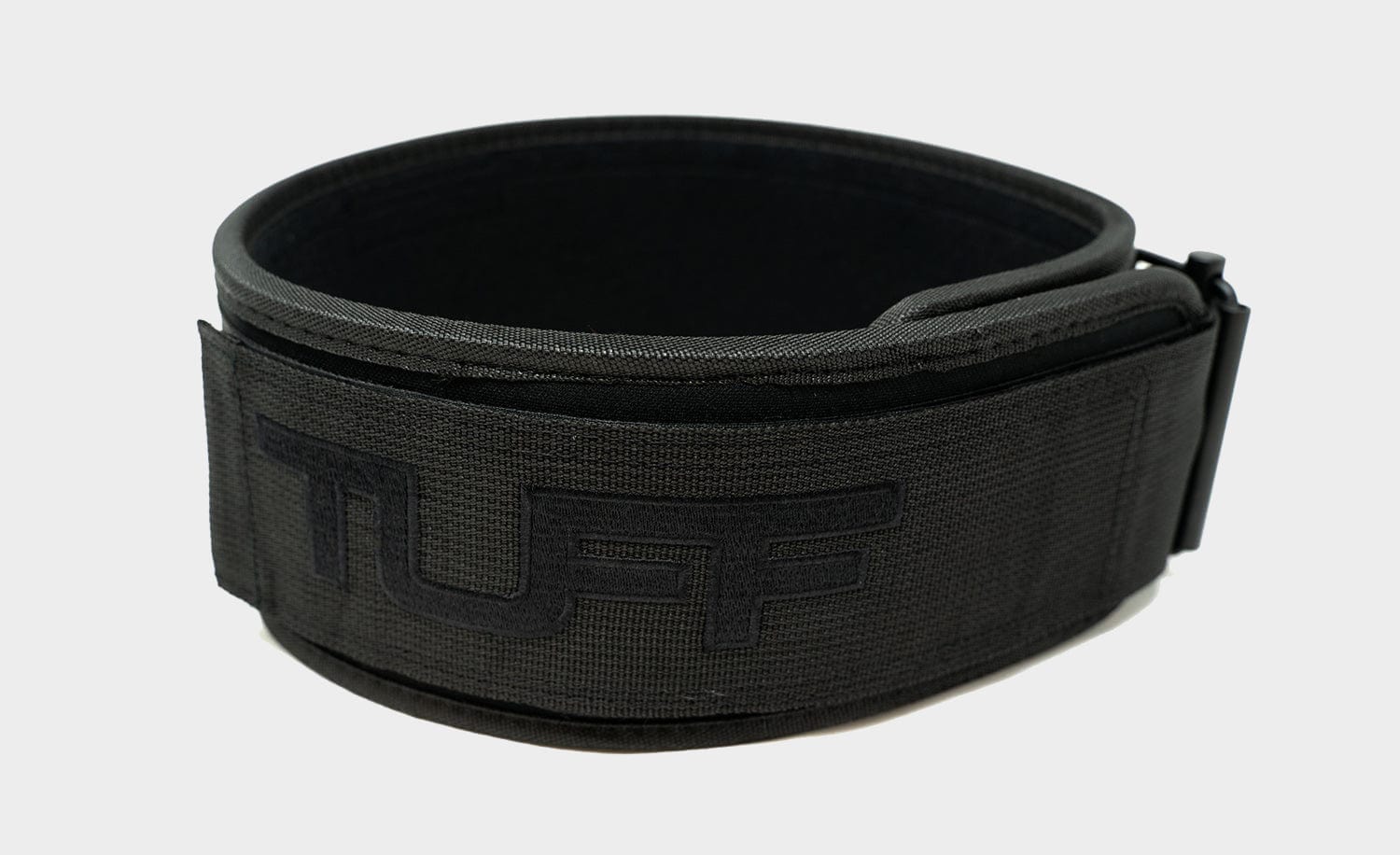 TUFF Self Locking Weightlifting Belt - All Black (FINAL SALE) TuffWraps.com