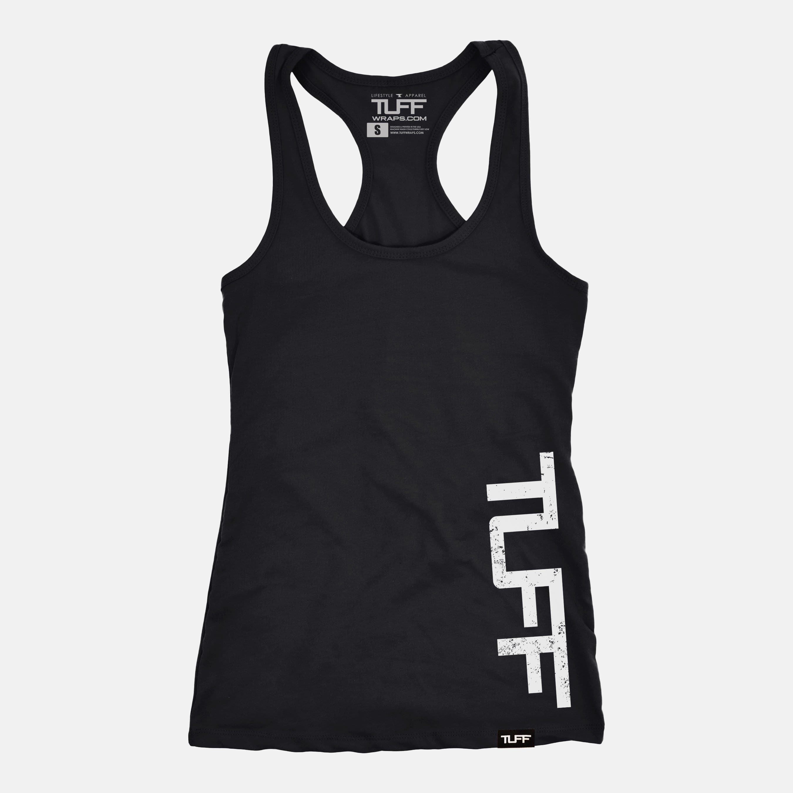 TUFF Side Racerback Tank Black / XS TuffWraps.com