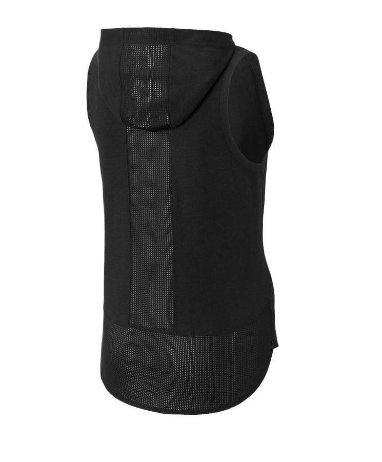 TUFF Small Script Mesh Muscle Hooded Tank TuffWraps.com