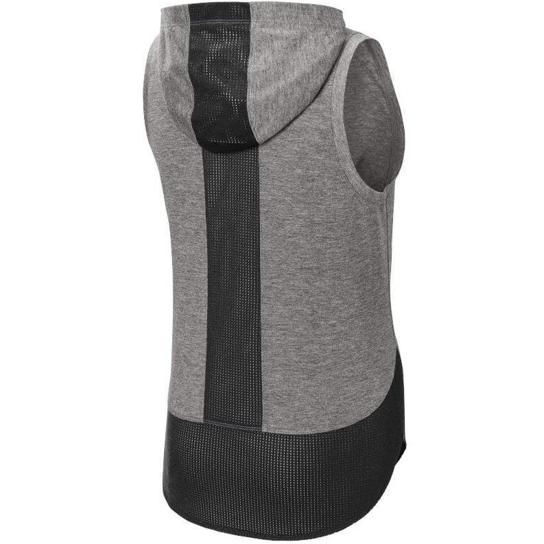 TUFF Small Script Mesh Muscle Hooded Tank TuffWraps.com