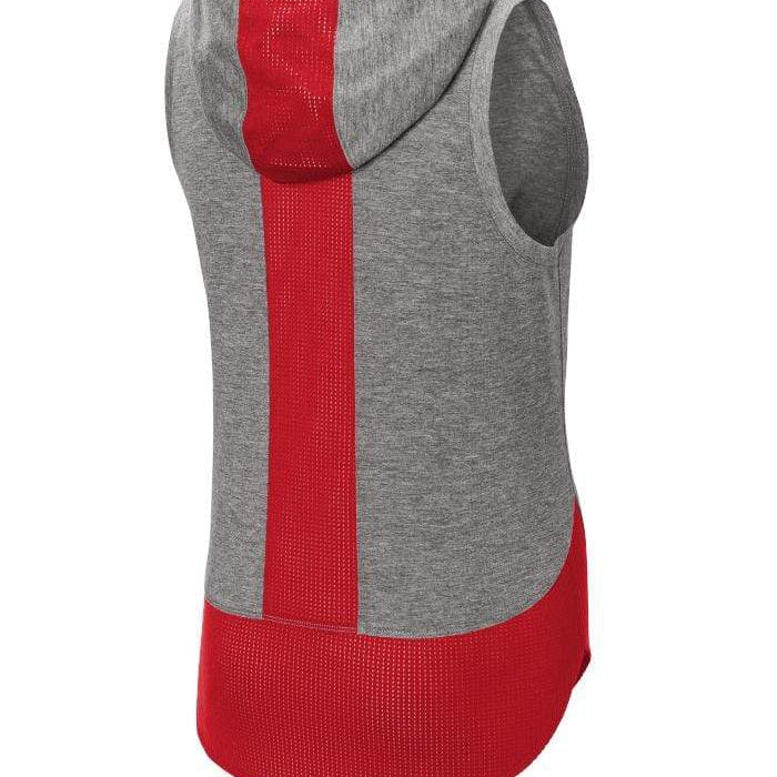 TUFF Small Script Mesh Muscle Hooded Tank TuffWraps.com