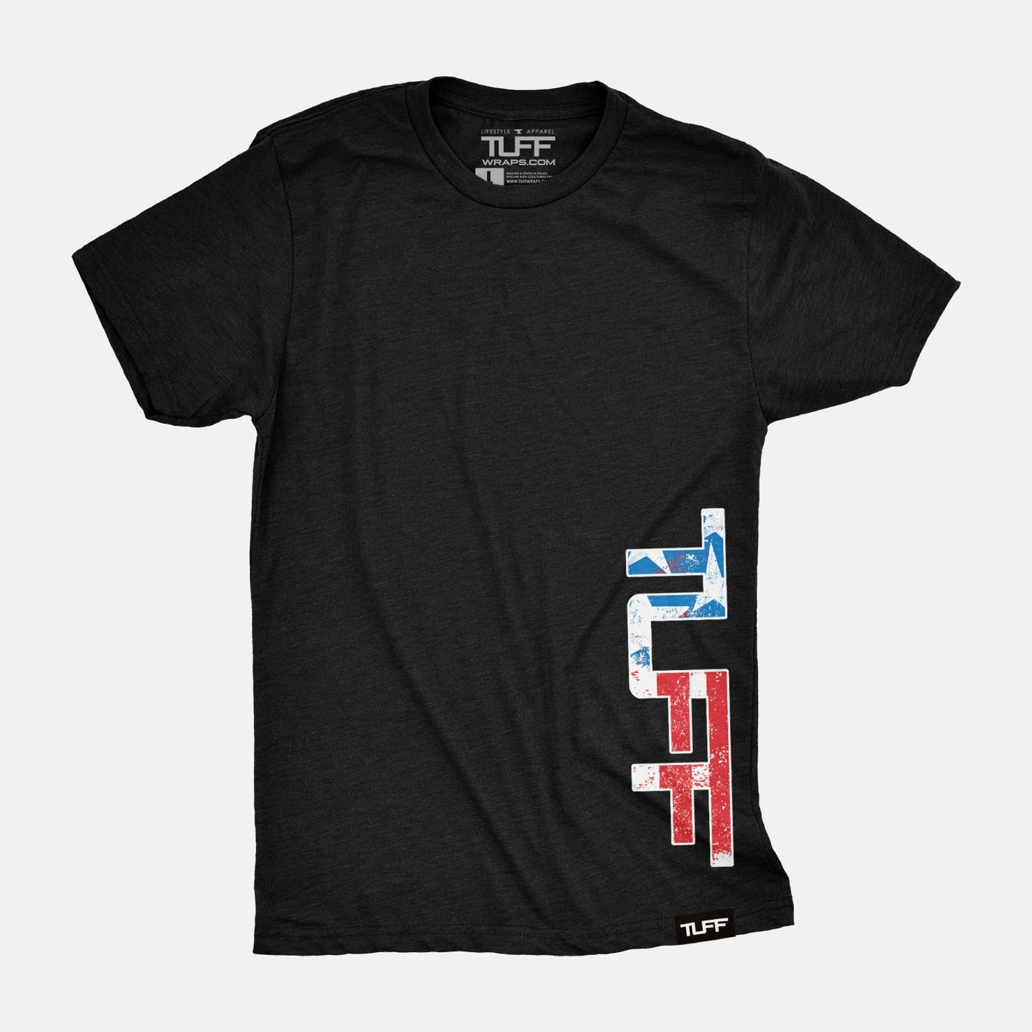 TUFF USA Side Tee Black / S TuffWraps.com