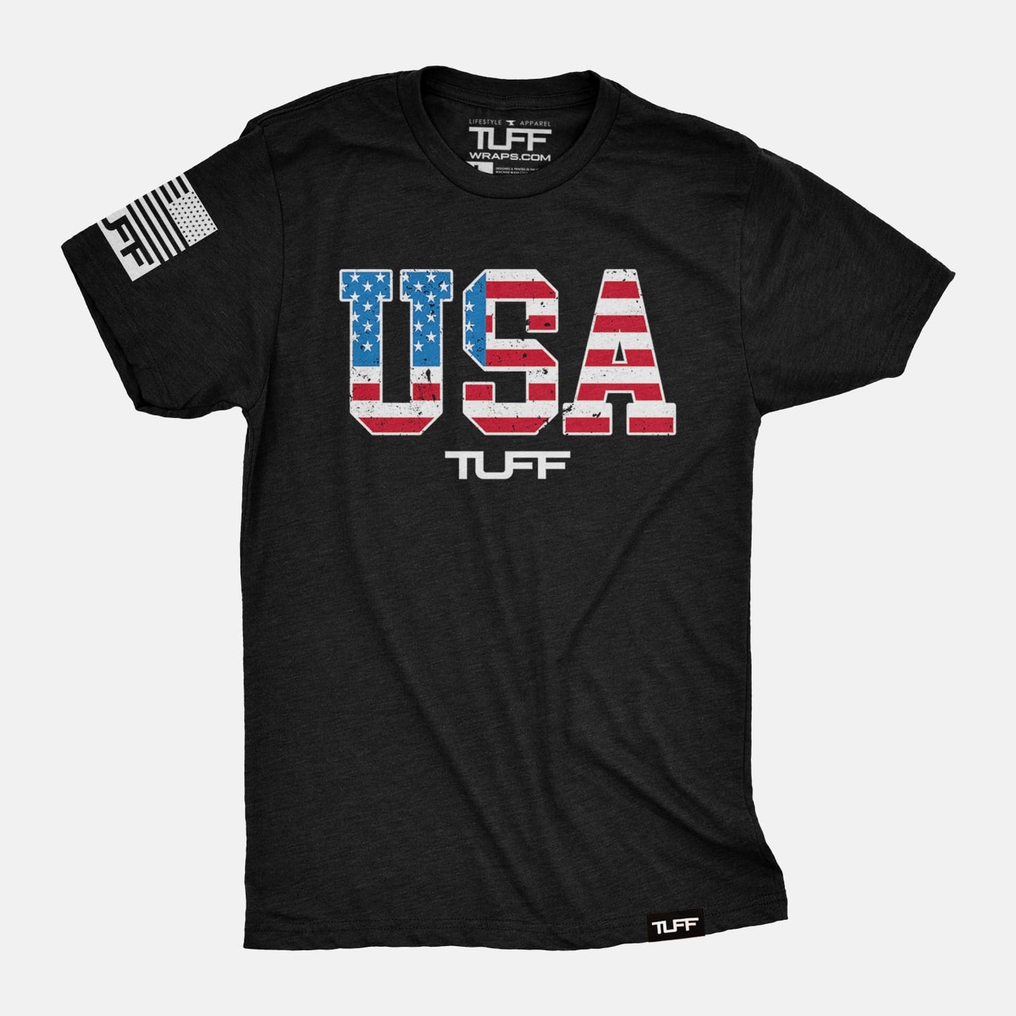 USA TUFF Tee Black / S TuffWraps.com