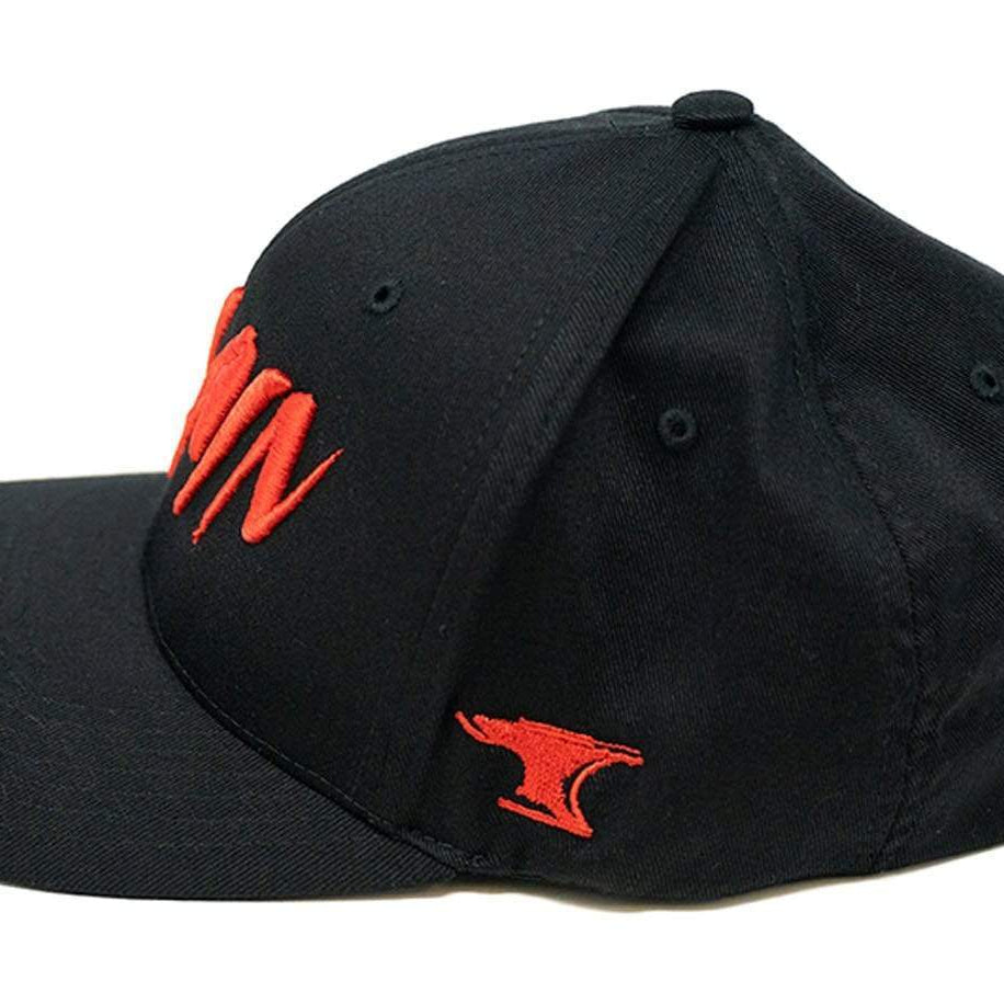 Villain Black Flexfit Hat (Red) TuffWraps.com