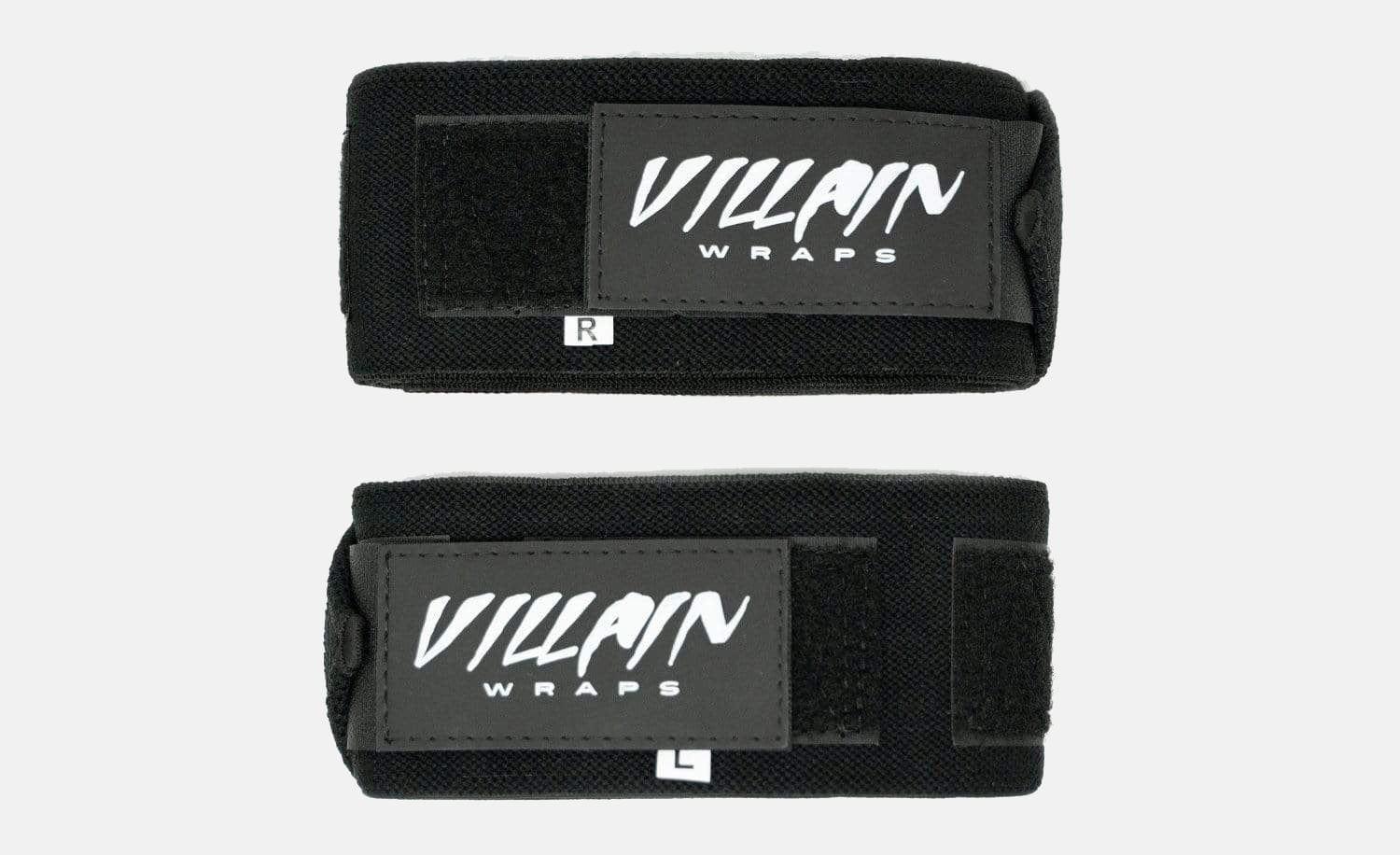 Villain Elbow Wraps - All Black TuffWraps.com