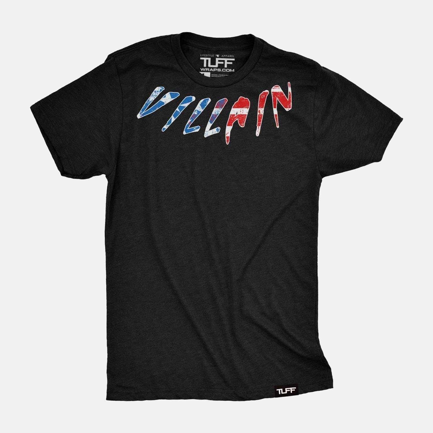 Villain Freedom Neck Tee Black / S TuffWraps.com