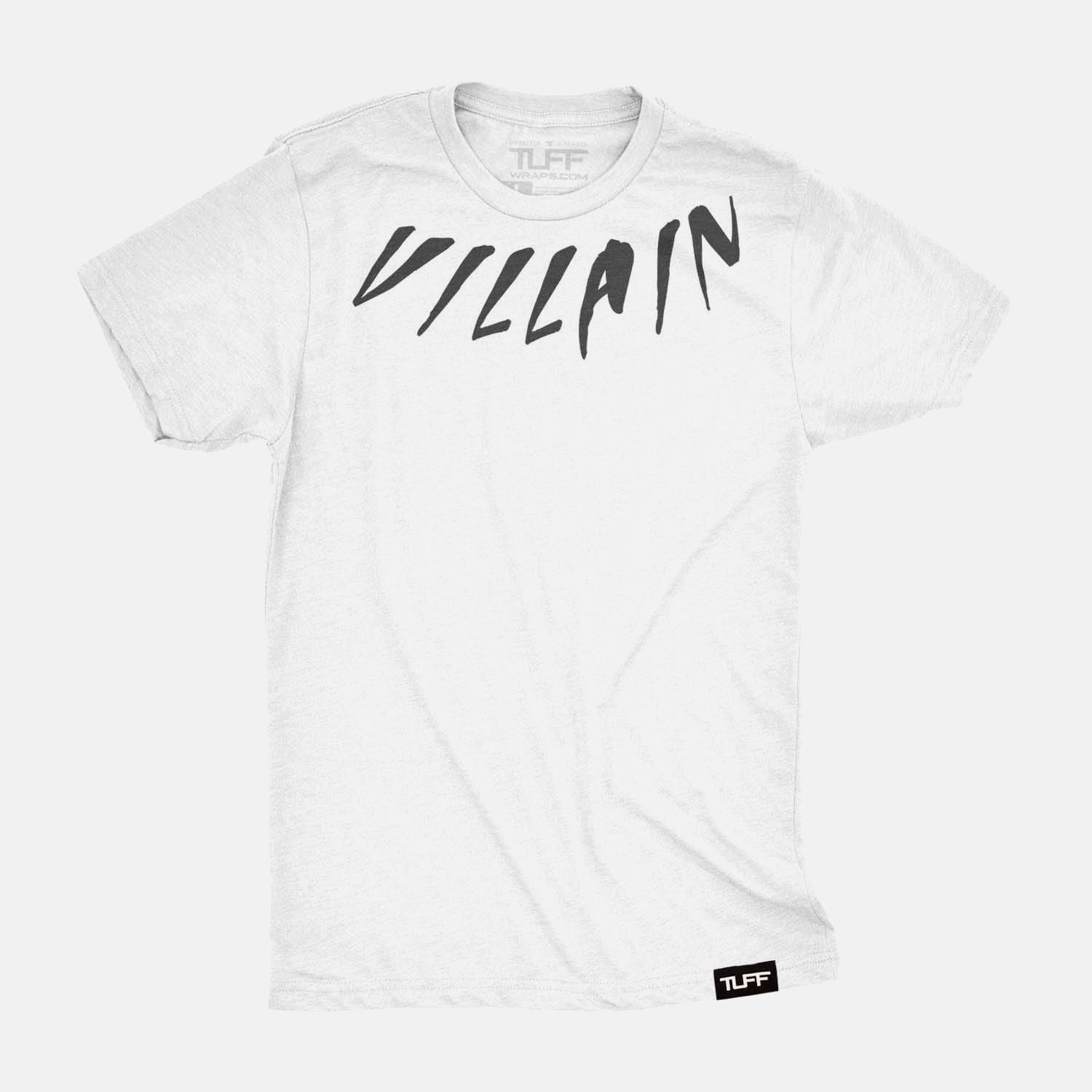 Villain Neck Tee White / S TuffWraps.com