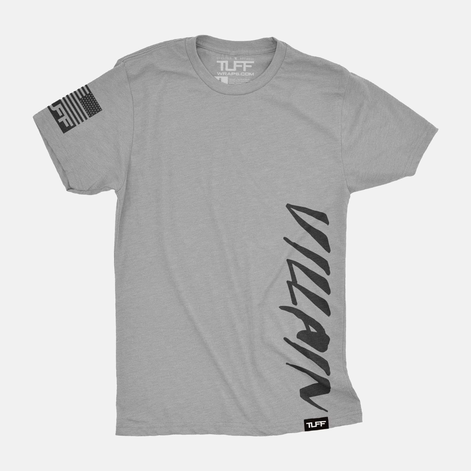 Villain Side Tee Heather Gray / S TuffWraps.com