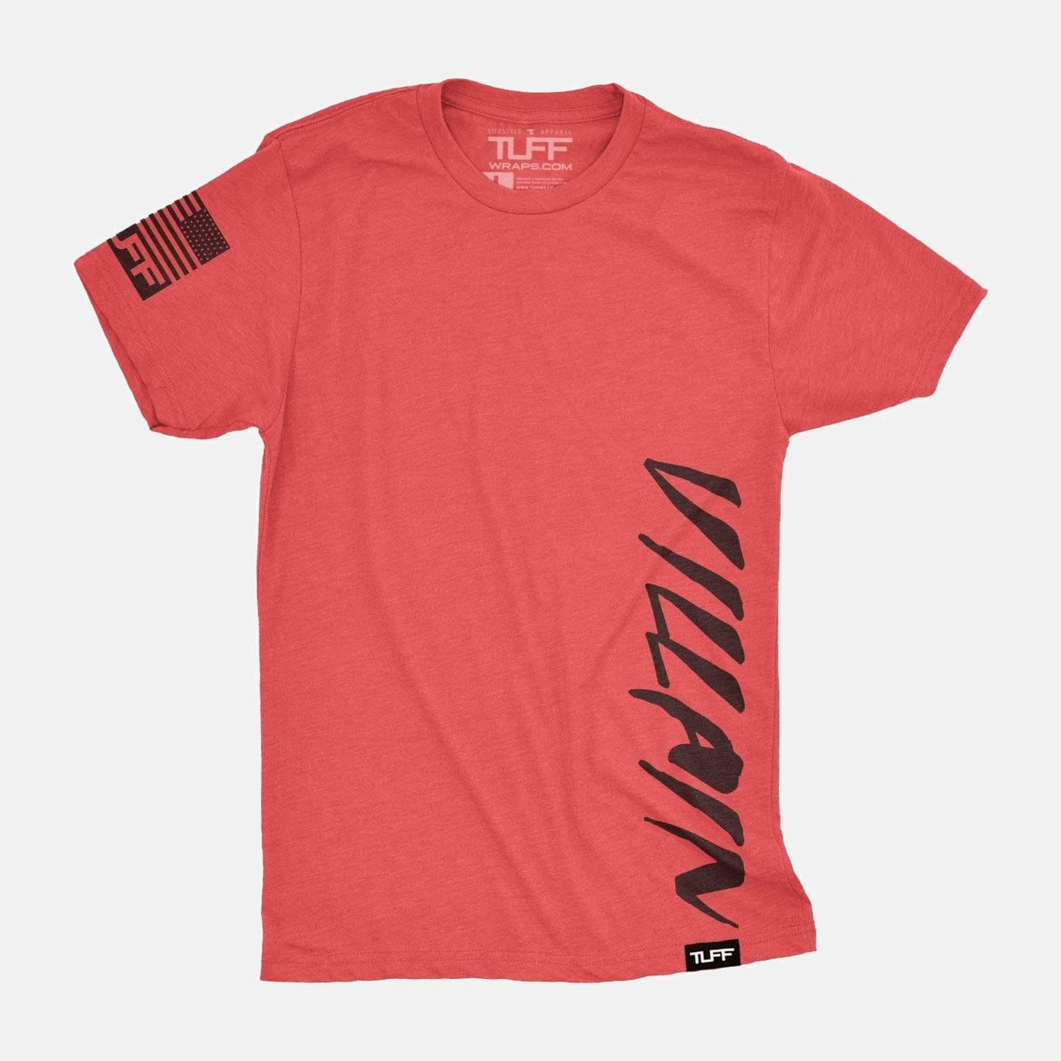 Villain Side Tee Vintage Red / S TuffWraps.com