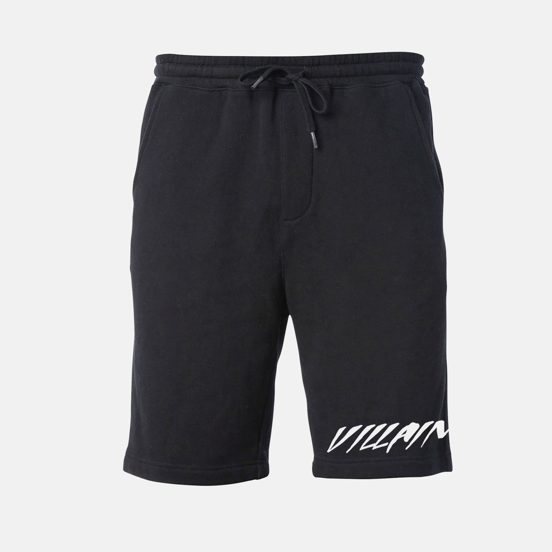 Villain Tapered Fleece Shorts Black / XS TuffWraps.com