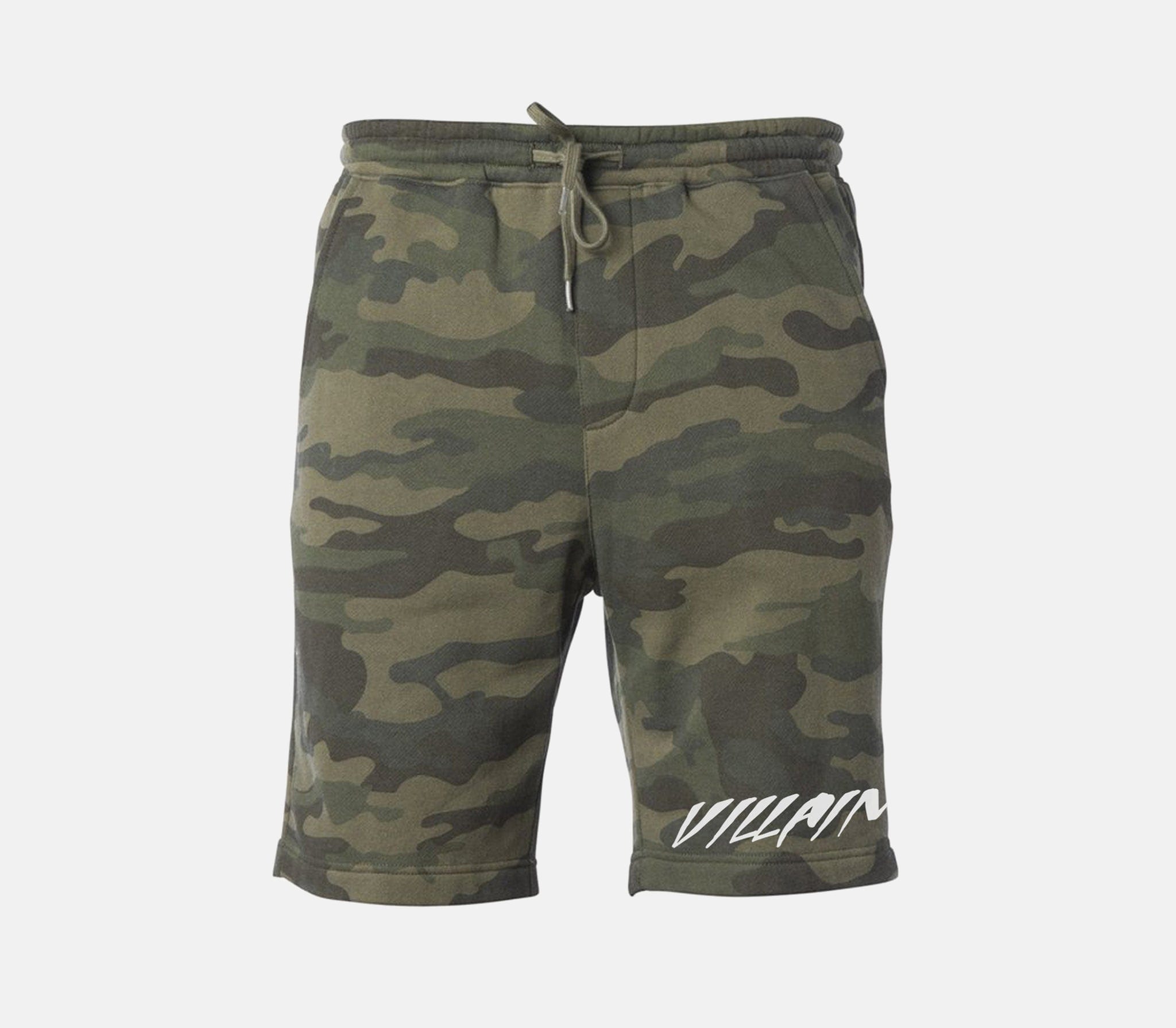 Villain Tapered Fleece Shorts Woodland Camo / XS TuffWraps.com