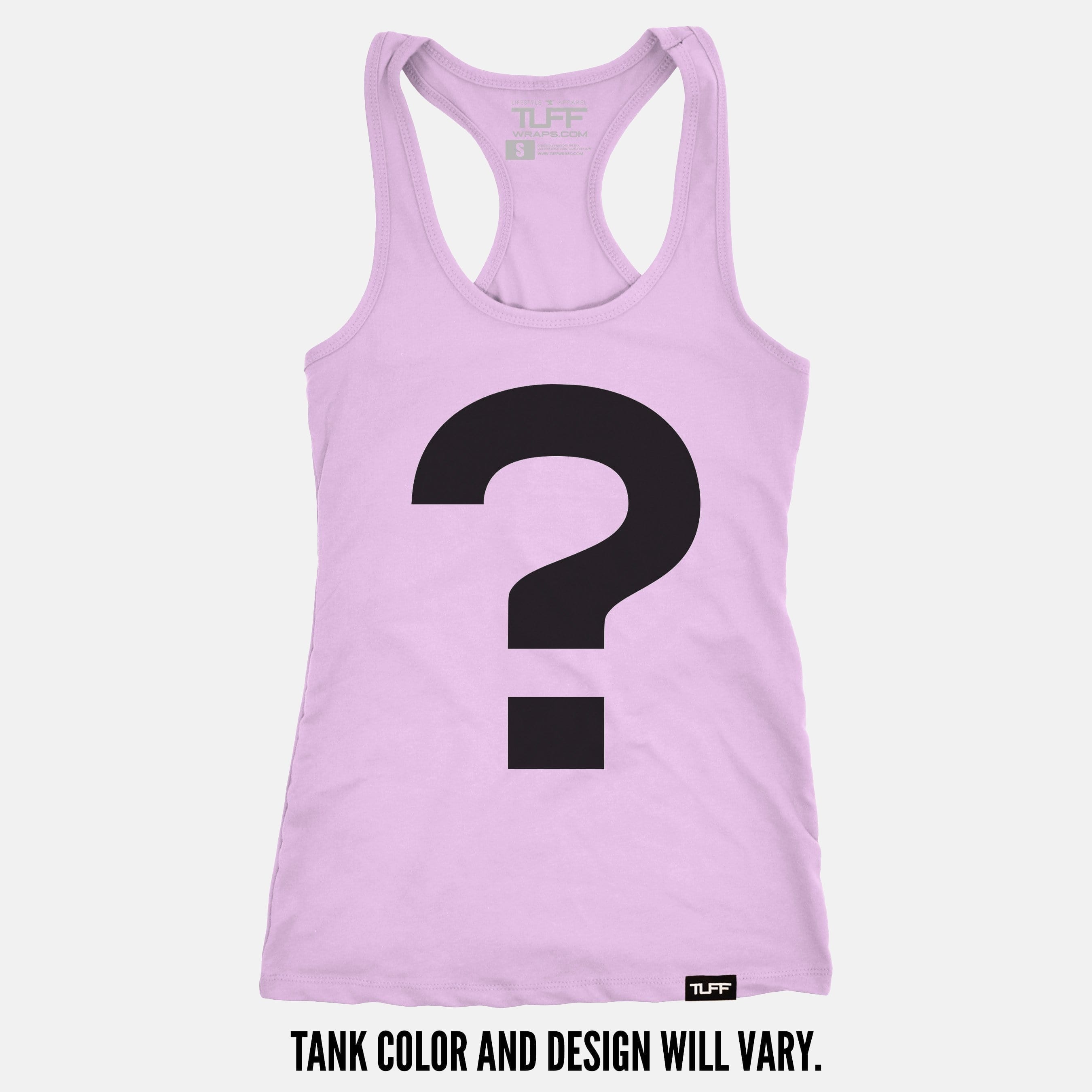 Women's Mystery Racerback Tank XS TUFF