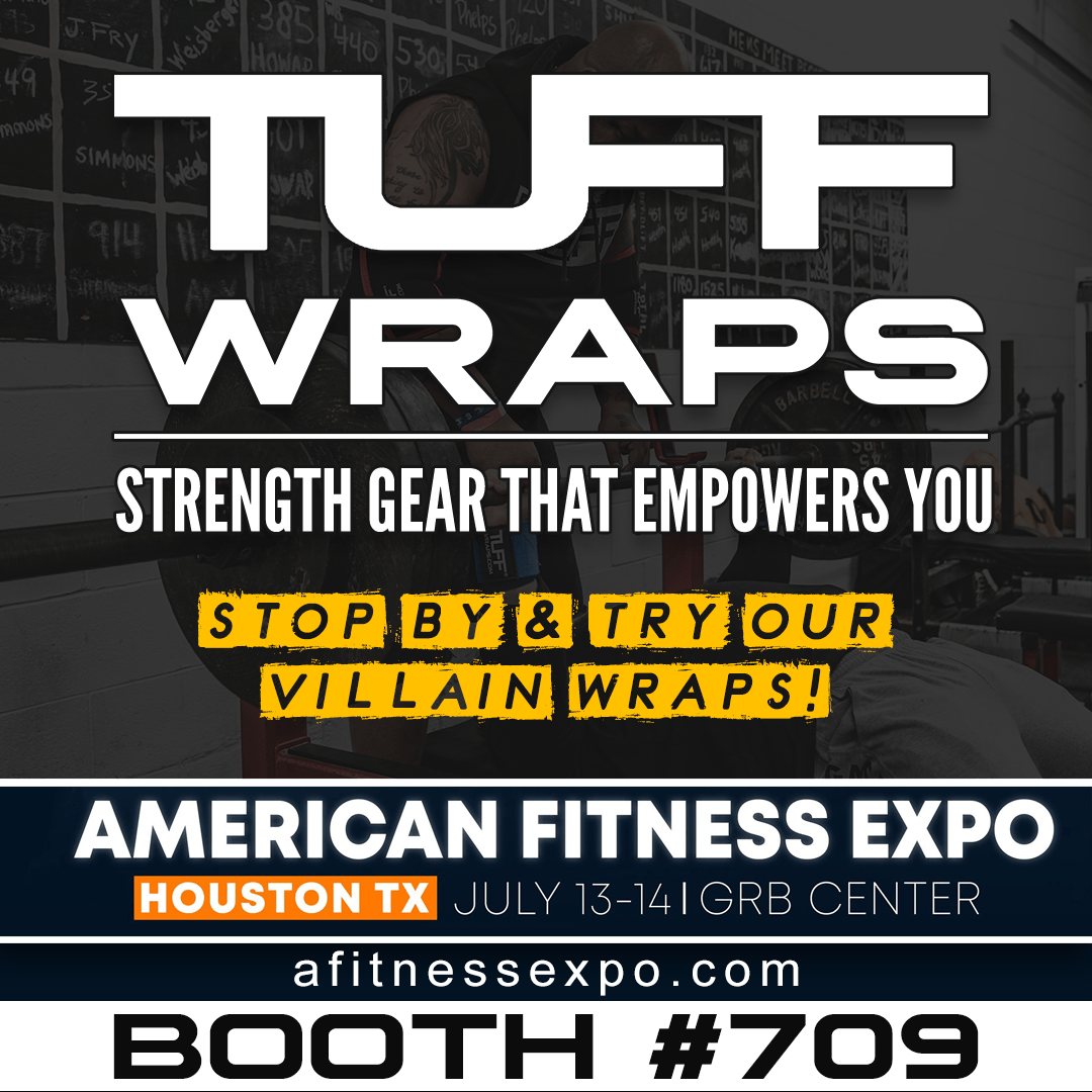 TuffWraps American Fit Expo - 2019, July 13-14 - Booth #709