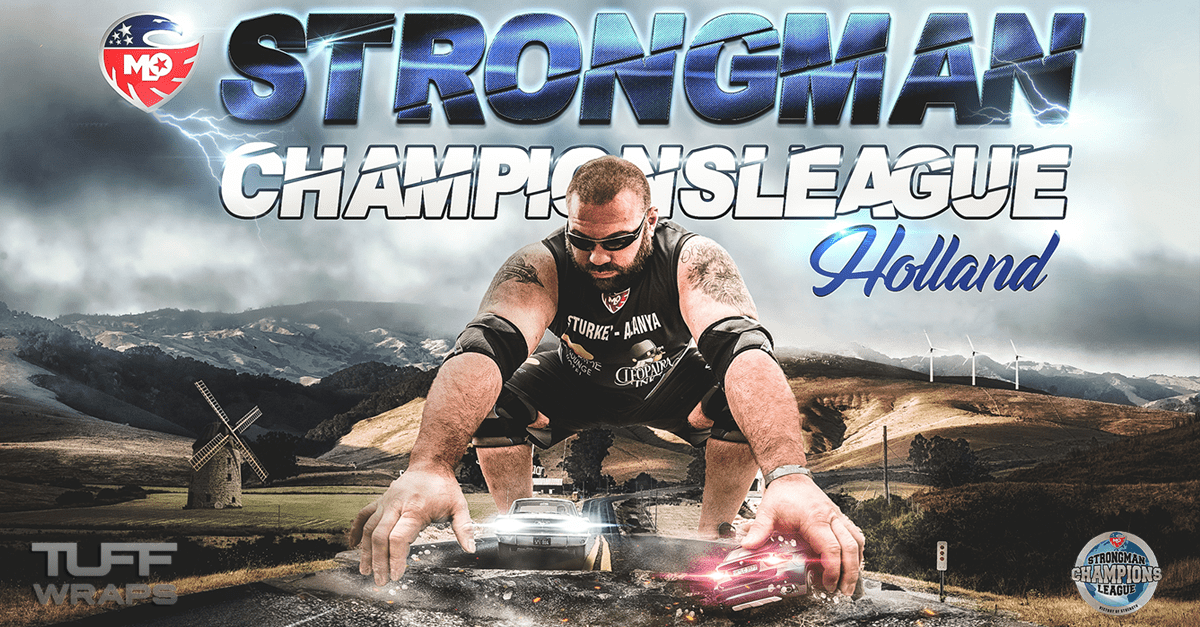 TuffWraps Is The Official Kit Sponsor Of The Strongman Champions League