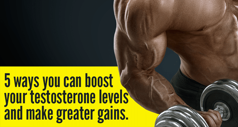 5 ways you can boost your testosterone levels and make greater gains