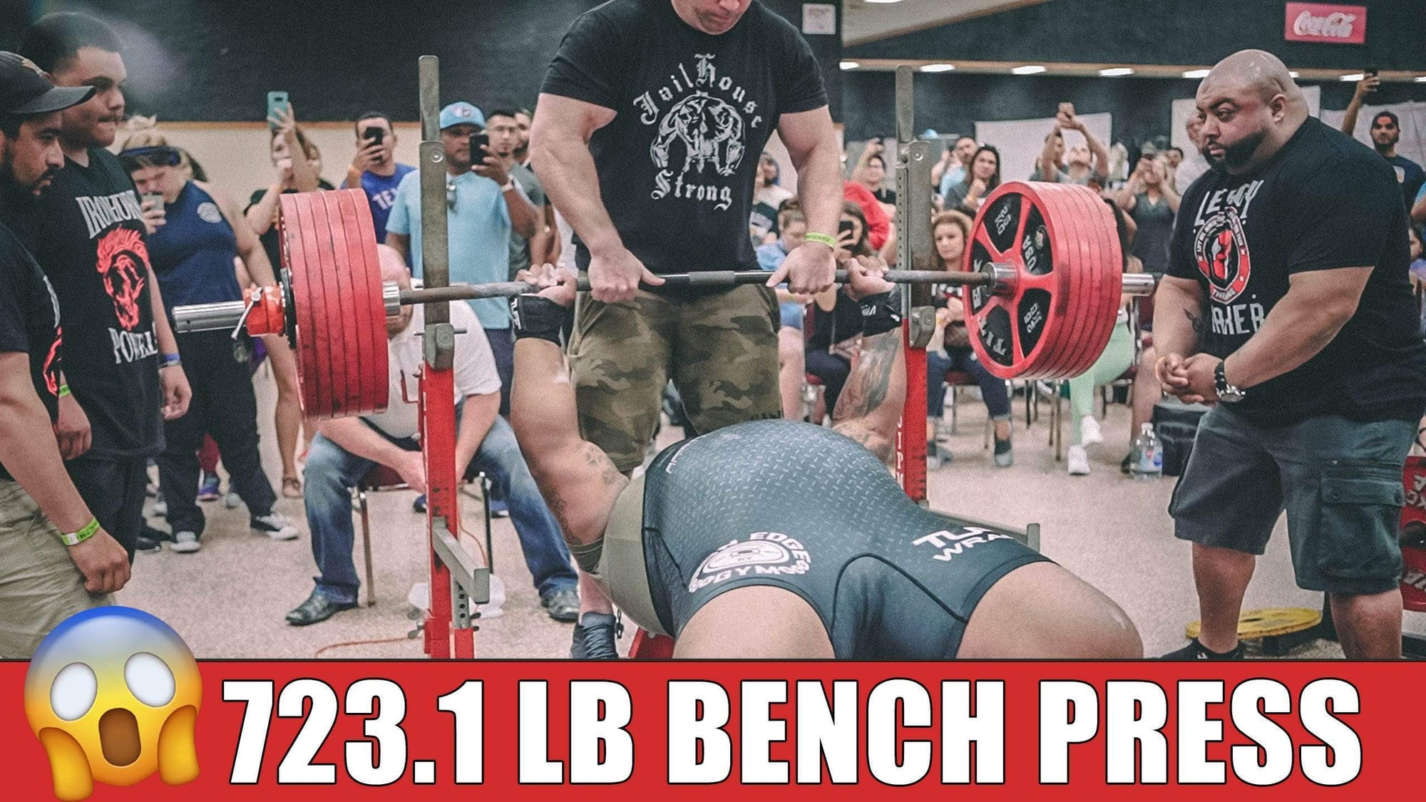 Julius Maddox 723.1 Lb Bench Press Is The New American Record!