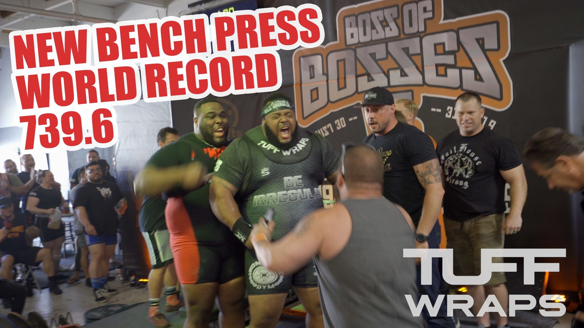 VIDEO: Julius Maddox is Now The World Bench Press Record Holder (739.6 lbs / 335.5kg)