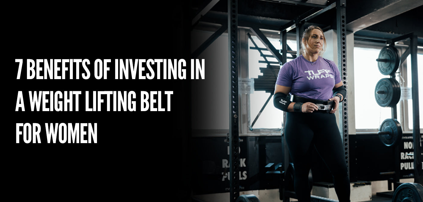 Wearing a Women's Weight Lifting Belt