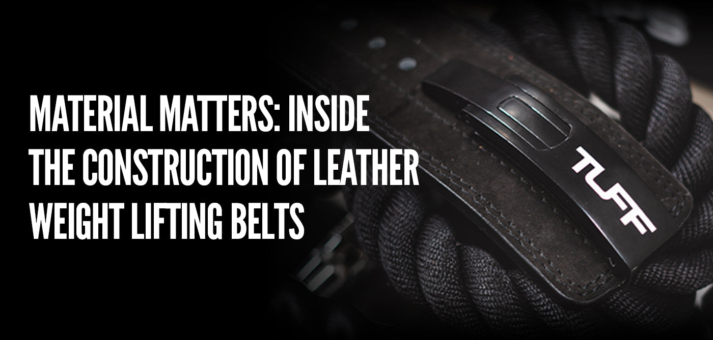 Premium Leather Weight Lifting Belts