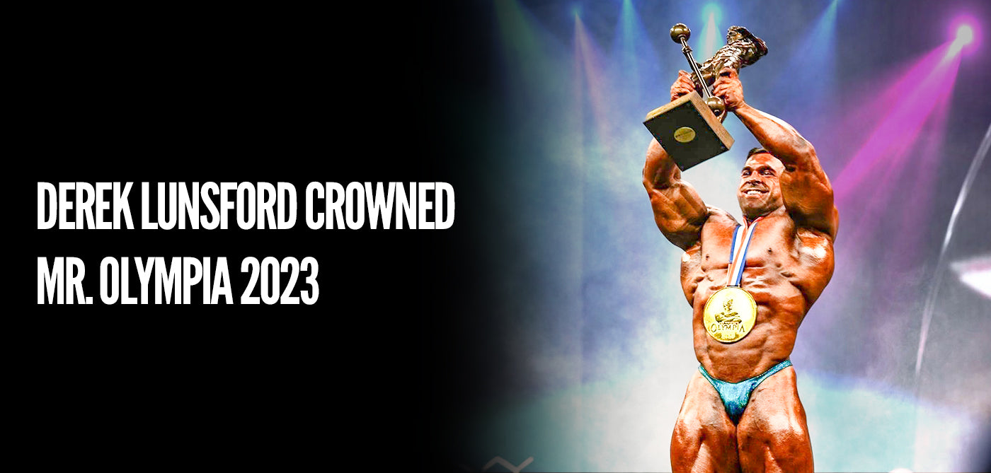 Derek Lunsford Wins Mr. Olympia 2023: TuffWraps Athlete's Championship Journey