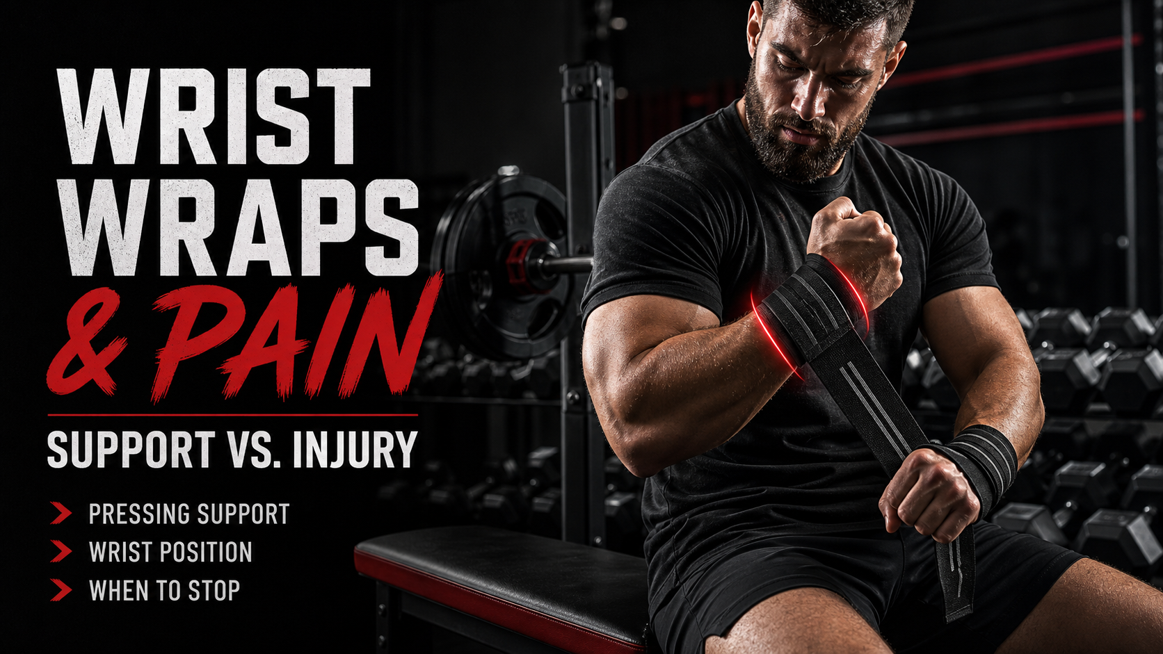 Do Wrist Wraps Really Help With Pain During Workouts? cover image for wrist wraps for wrist pain