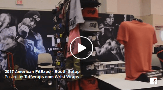 2017 American FitExpo - Booth Setup