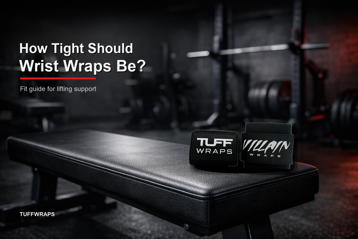Wrest Raps How Tight Should Wrist Wraps Be? | TuffWraps – TuffWraps.com